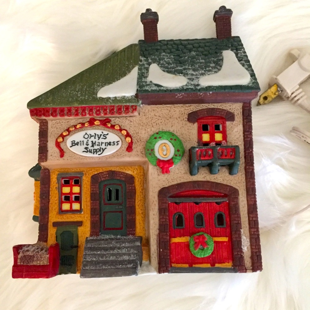 Orly’s bell & harness repair village building 1991